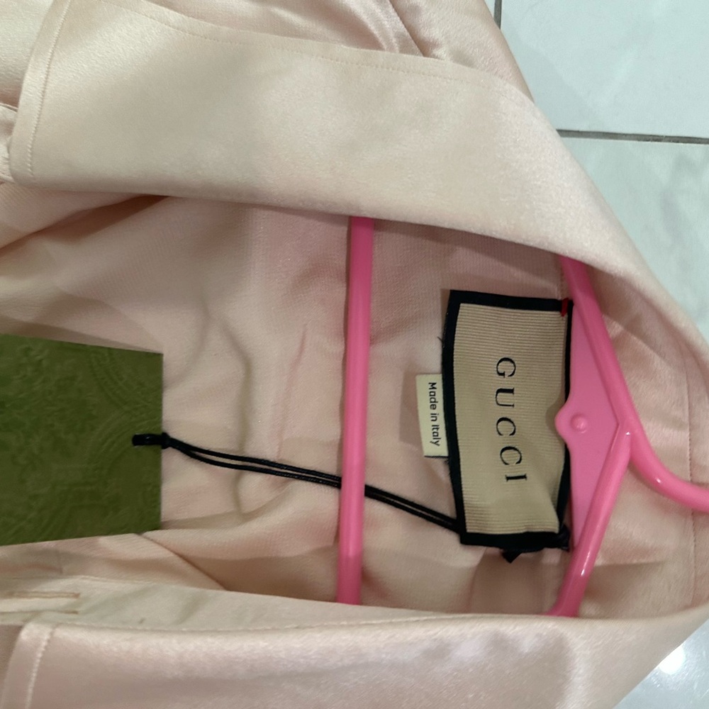 GUCCI satin button down - Picture 3 of 4